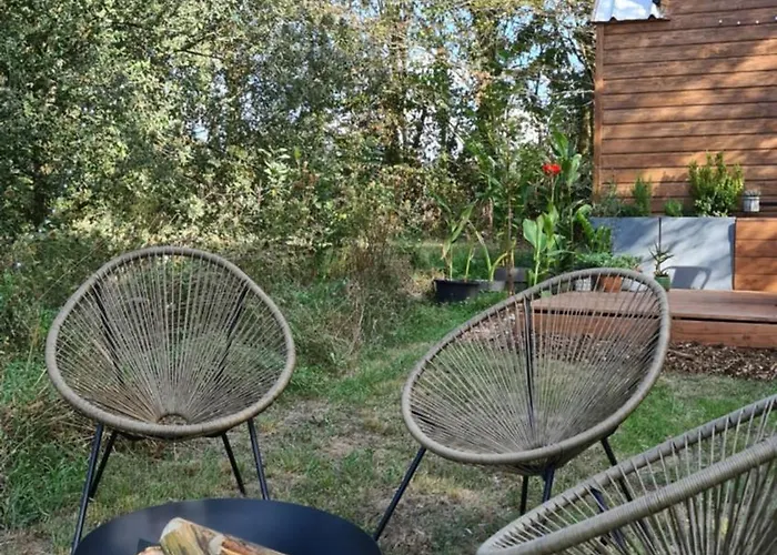 شقة Tiny House Les Nuits Du Verger *